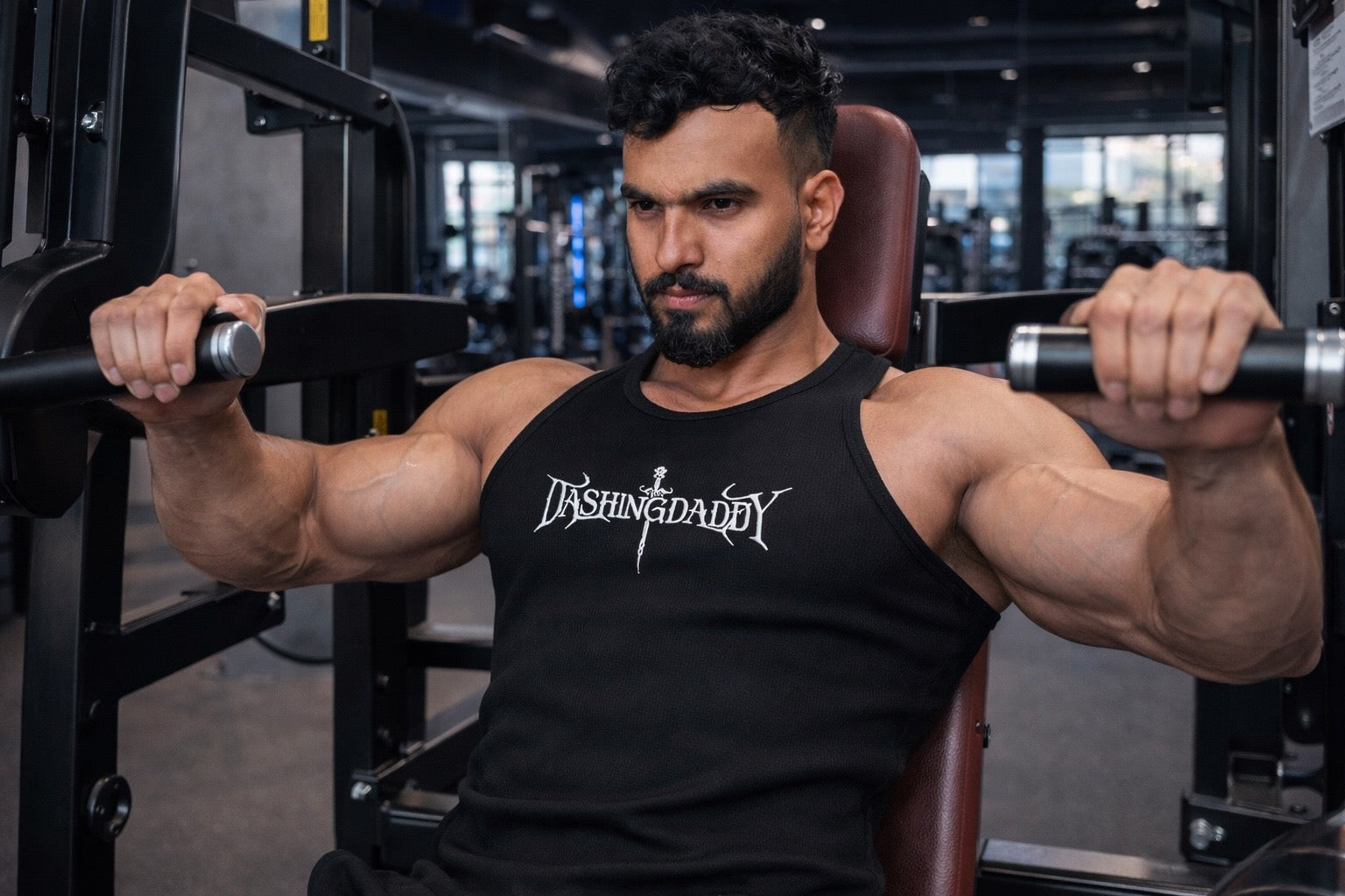 DADDY’s Ribbed Vest (BLACK & WHITE)